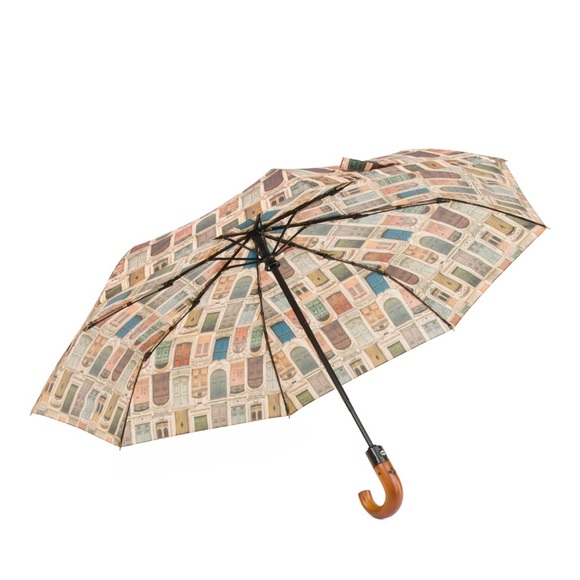 NWT Patricia Nash Umbrella/ Doorways to Italy Auto Open/Close - Picture 4 of 7